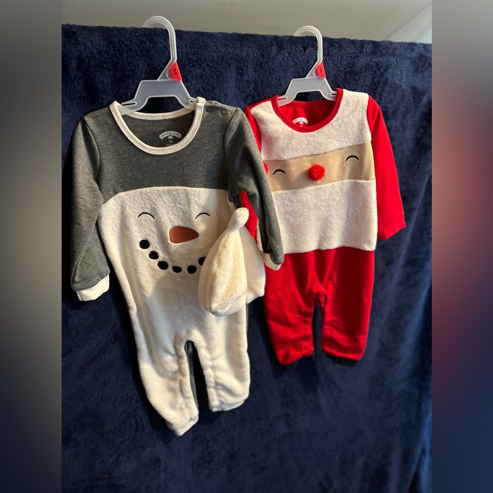 Baby Unisex Bundle Christmas Onesies
